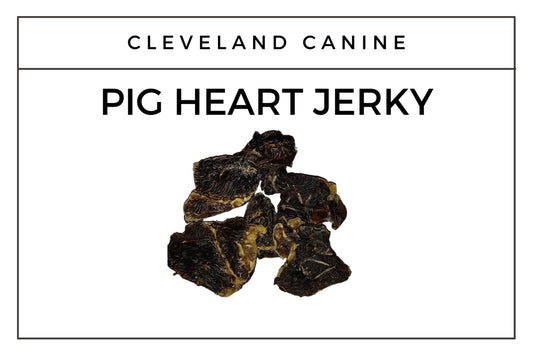 Pig Heart Jerky 1/2lb