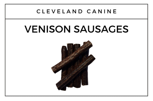 Venison Sausage Treats 6" Stick (6 PACK)